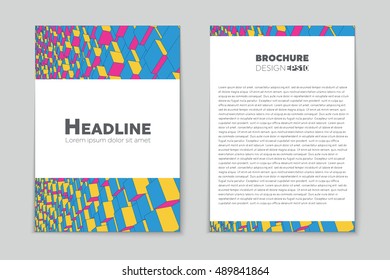 Abstract vector layout background set. For art template design, list, page, mockup brochure theme style, banner, idea, cover, booklet, print, flyer, book, blank, card, ad, sign, sheet, flyer, a4.