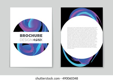 Abstract vector layout background set. For art template design, list, page, mockup brochure theme style, banner, idea, cover, booklet, print, flyer, book, blank, card, ad, sign, sheet, flyer, a4.
