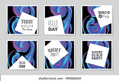 Abstract vector layout background set. For art template design, list, page, mockup brochure theme style, banner, idea, cover, booklet, print, flyer, book, blank, card, ad, sign, sheet, flyer, a4.