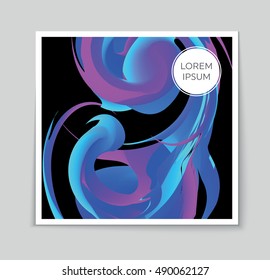 Abstract vector layout background set. For art template design, list, page, mockup brochure theme style, banner, idea, cover, booklet, print, flyer, book, blank, card, ad, sign, sheet, flyer, a4.