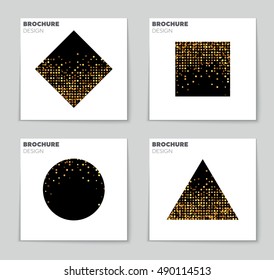 Abstract vector layout background set. For art template design, list, page, mockup brochure theme style, banner, idea, cover, booklet, print, flyer, book, blank, card, ad, sign, sheet, flyer, a4.