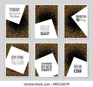 Abstract vector layout background set. For art template design, list, page, mockup brochure theme style, banner, idea, cover, booklet, print, flyer, book, blank, card, ad, sign, sheet, flyer, a4.