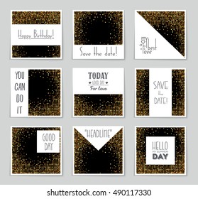 Abstract vector layout background set. For art template design, list, page, mockup brochure theme style, banner, idea, cover, booklet, print, flyer, book, blank, card, ad, sign, sheet, flyer, a4.