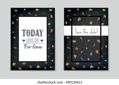 Abstract vector layout background set. For art template design, list, page, mockup brochure theme style, banner, idea, cover, booklet, print, flyer, book, blank, card, ad, sign, sheet, flyer, a4.