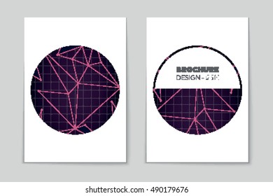 Abstract vector layout background set. For art template design, list, page, mockup brochure theme style, banner, idea, cover, booklet, print, flyer, book, blank, card, ad, sign, sheet, flyer, a4.