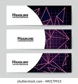 Abstract vector layout background set. For art template design, list, page, mockup brochure theme style, banner, idea, cover, booklet, print, flyer, book, blank, card, ad, sign, sheet, flyer, a4.