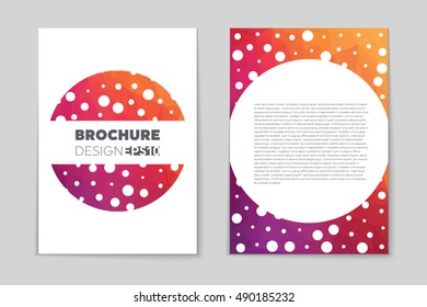 Abstract vector layout background set. For art template design, list, page, mockup brochure theme style, banner, idea, cover, booklet, print, flyer, book, blank, card, ad, sign, sheet, flyer, a4.