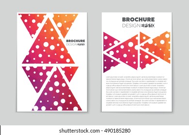 Abstract vector layout background set. For art template design, list, page, mockup brochure theme style, banner, idea, cover, booklet, print, flyer, book, blank, card, ad, sign, sheet, flyer, a4.