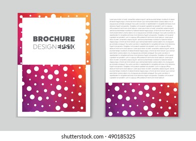 Abstract vector layout background set. For art template design, list, page, mockup brochure theme style, banner, idea, cover, booklet, print, flyer, book, blank, card, ad, sign, sheet, flyer, a4.