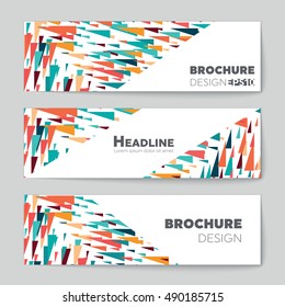 Abstract vector layout background set. For art template design, list, page, mockup brochure theme style, banner, idea, cover, booklet, print, flyer, book, blank, card, ad, sign, sheet, flyer, a4.