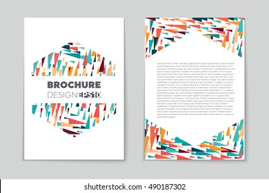 Abstract vector layout background set. For art template design, list, page, mockup brochure theme style, banner, idea, cover, booklet, print, flyer, book, blank, card, ad, sign, sheet, flyer, a4.