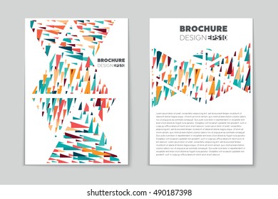 Abstract vector layout background set. For art template design, list, page, mockup brochure theme style, banner, idea, cover, booklet, print, flyer, book, blank, card, ad, sign, sheet, flyer, a4.