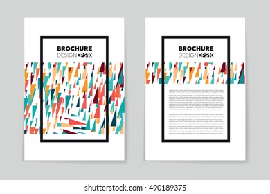 Abstract vector layout background set. For art template design, list, page, mockup brochure theme style, banner, idea, cover, booklet, print, flyer, book, blank, card, ad, sign, sheet, flyer, a4.