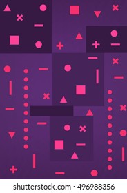 Abstract vector layout background set. For art template design, list, page, mockup brochure theme style, banner, idea, cover, booklet, print, flyer, book, blank, card, ad, sign, sheet, flyer, a4.