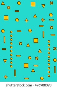 Abstract vector layout background set. For art template design, list, page, mockup brochure theme style, banner, idea, cover, booklet, print, flyer, book, blank, card, ad, sign, sheet, flyer, a4.