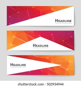 Abstract vector layout background set. For art template design, list, page, mockup brochure theme style, banner, idea, cover, booklet, print, flyer, book, blank, card, ad, sign, sheet, flyer, a4.