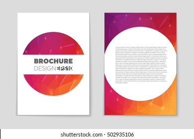 Abstract vector layout background set. For art template design, list, page, mockup brochure theme style, banner, idea, cover, booklet, print, flyer, book, blank, card, ad, sign, sheet, flyer, a4.