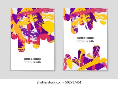 Abstract vector layout background set. For art template design, list, page, mockup brochure theme style, banner, idea, cover, booklet, print, flyer, book, blank, card, ad, sign, sheet, flyer, a4.