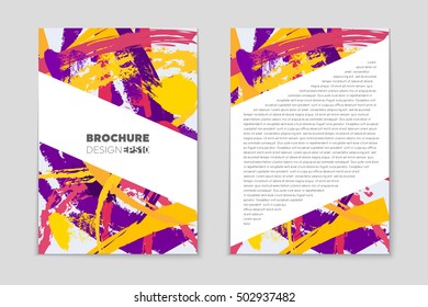 Abstract vector layout background set. For art template design, list, page, mockup brochure theme style, banner, idea, cover, booklet, print, flyer, book, blank, card, ad, sign, sheet, flyer, a4.