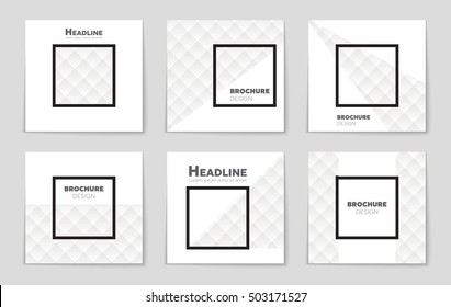 Abstract vector layout background set. For art template design, list, page, mockup brochure theme style, banner, idea, cover, booklet, print, flyer, book, blank, card, ad, sign, sheet, flyer, a4.