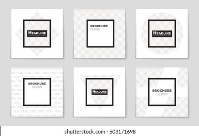Abstract vector layout background set. For art template design, list, page, mockup brochure theme style, banner, idea, cover, booklet, print, flyer, book, blank, card, ad, sign, sheet, flyer, a4.