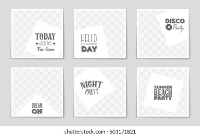 Abstract vector layout background set. For art template design, list, page, mockup brochure theme style, banner, idea, cover, booklet, print, flyer, book, blank, card, ad, sign, sheet, flyer, a4.