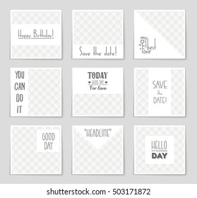 Abstract vector layout background set. For art template design, list, page, mockup brochure theme style, banner, idea, cover, booklet, print, flyer, book, blank, card, ad, sign, sheet, flyer, a4.