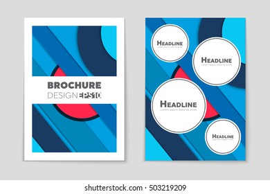 Abstract vector layout background set. For art template design, list, page, mockup brochure theme style, banner, idea, cover, booklet, print, flyer, book, blank, card, ad, sign, sheet, flyer, a4.