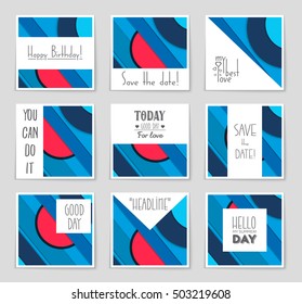 Abstract vector layout background set. For art template design, list, page, mockup brochure theme style, banner, idea, cover, booklet, print, flyer, book, blank, card, ad, sign, sheet, flyer, a4.
