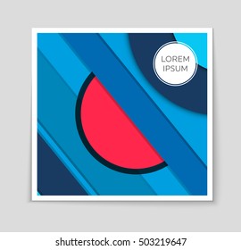 Abstract vector layout background set. For art template design, list, page, mockup brochure theme style, banner, idea, cover, booklet, print, flyer, book, blank, card, ad, sign, sheet, flyer, a4.