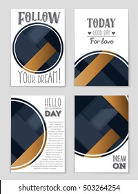 Abstract vector layout background set. For art template design, list, page, mockup brochure theme style, banner, idea, cover, booklet, print, flyer, book, blank, card, ad, sign, sheet, flyer, a4.