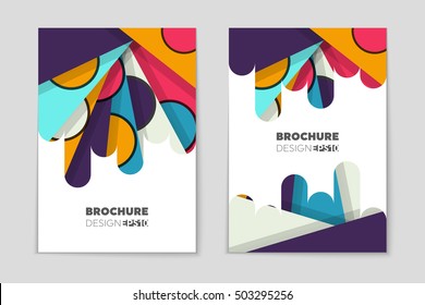 Abstract vector layout background set. For art template design, list, page, mockup brochure theme style, banner, idea, cover, booklet, print, flyer, book, blank, card, ad, sign, sheet, flyer, a4.