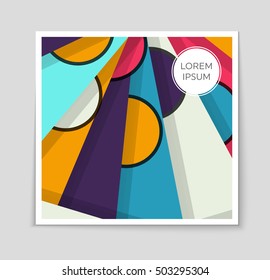 Abstract vector layout background set. For art template design, list, page, mockup brochure theme style, banner, idea, cover, booklet, print, flyer, book, blank, card, ad, sign, sheet, flyer, a4.