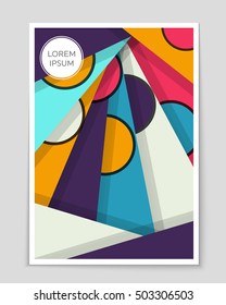 Abstract vector layout background set. For art template design, list, page, mockup brochure theme style, banner, idea, cover, booklet, print, flyer, book, blank, card, ad, sign, sheet, flyer, a4.