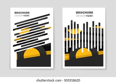 Abstract vector layout background set. For art template design, list, page, mockup brochure theme style, banner, idea, cover, booklet, print, flyer, book, blank, card, ad, sign, sheet, flyer, a4.