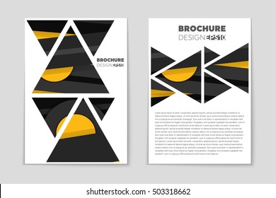 Abstract vector layout background set. For art template design, list, page, mockup brochure theme style, banner, idea, cover, booklet, print, flyer, book, blank, card, ad, sign, sheet, flyer, a4.