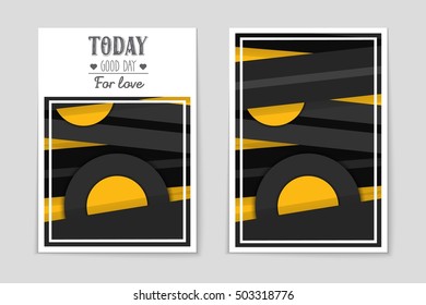 Abstract vector layout background set. For art template design, list, page, mockup brochure theme style, banner, idea, cover, booklet, print, flyer, book, blank, card, ad, sign, sheet, flyer, a4.