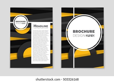 Abstract vector layout background set. For art template design, list, page, mockup brochure theme style, banner, idea, cover, booklet, print, flyer, book, blank, card, ad, sign, sheet, flyer, a4.