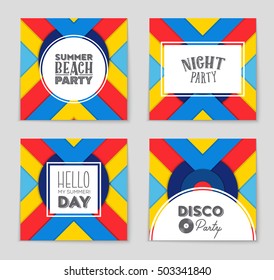 Abstract vector layout background set. For art template design, list, page, mockup brochure theme style, banner, idea, cover, booklet, print, flyer, book, blank, card, ad, sign, sheet, flyer, a4.