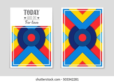 Abstract vector layout background set. For art template design, list, page, mockup brochure theme style, banner, idea, cover, booklet, print, flyer, book, blank, card, ad, sign, sheet, flyer, a4.