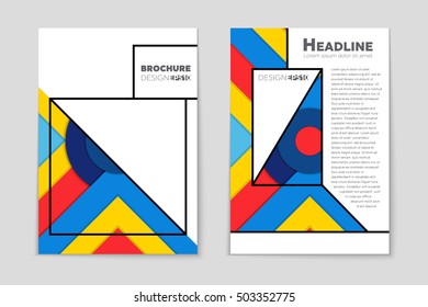 Abstract vector layout background set. For art template design, list, page, mockup brochure theme style, banner, idea, cover, booklet, print, flyer, book, blank, card, ad, sign, sheet, flyer, a4.