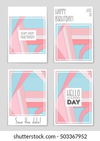 Abstract vector layout background set. For art template design, list, page, mockup brochure theme style, banner, idea, cover, booklet, print, flyer, book, blank, card, ad, sign, sheet, flyer, a4.