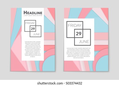 Abstract vector layout background set. For art template design, list, page, mockup brochure theme style, banner, idea, cover, booklet, print, flyer, book, blank, card, ad, sign, sheet, flyer, a4.