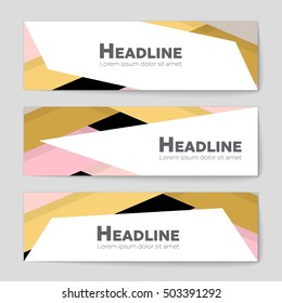 Abstract vector layout background set. For art template design, list, page, mockup brochure theme style, banner, idea, cover, booklet, print, flyer, book, blank, card, ad, sign, sheet, flyer, a4.