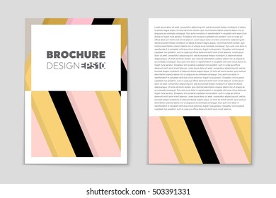 Abstract vector layout background set. For art template design, list, page, mockup brochure theme style, banner, idea, cover, booklet, print, flyer, book, blank, card, ad, sign, sheet, flyer, a4.