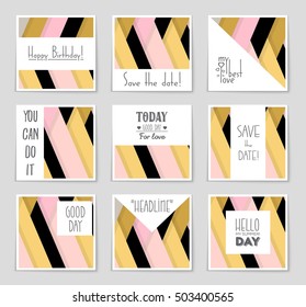 Abstract vector layout background set. For art template design, list, page, mockup brochure theme style, banner, idea, cover, booklet, print, flyer, book, blank, card, ad, sign, sheet, flyer, a4.