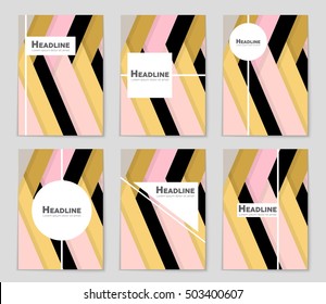 Abstract vector layout background set. For art template design, list, page, mockup brochure theme style, banner, idea, cover, booklet, print, flyer, book, blank, card, ad, sign, sheet, flyer, a4.