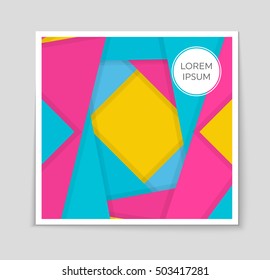 Abstract vector layout background set. For art template design, list, page, mockup brochure theme style, banner, idea, cover, booklet, print, flyer, book, blank, card, ad, sign, sheet, flyer, a4.
