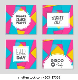 Abstract vector layout background set. For art template design, list, page, mockup brochure theme style, banner, idea, cover, booklet, print, flyer, book, blank, card, ad, sign, sheet, flyer, a4.