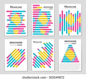 Abstract vector layout background set. For art template design, list, page, mockup brochure theme style, banner, idea, cover, booklet, print, flyer, book, blank, card, ad, sign, sheet, flyer, a4.